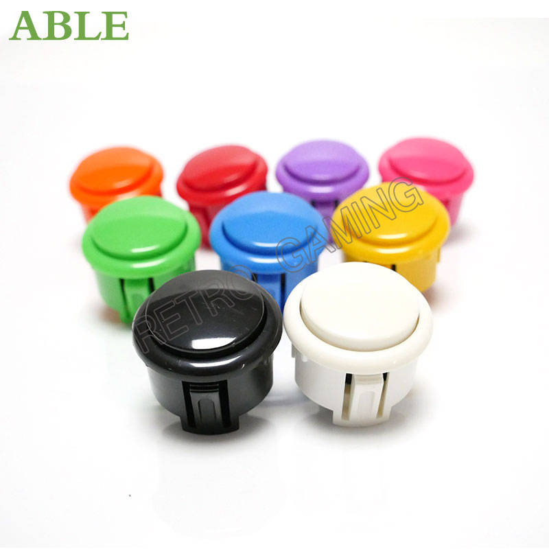 Coin Acceptor Selector - 12PCS Arcade Push Button Copy Sanwa