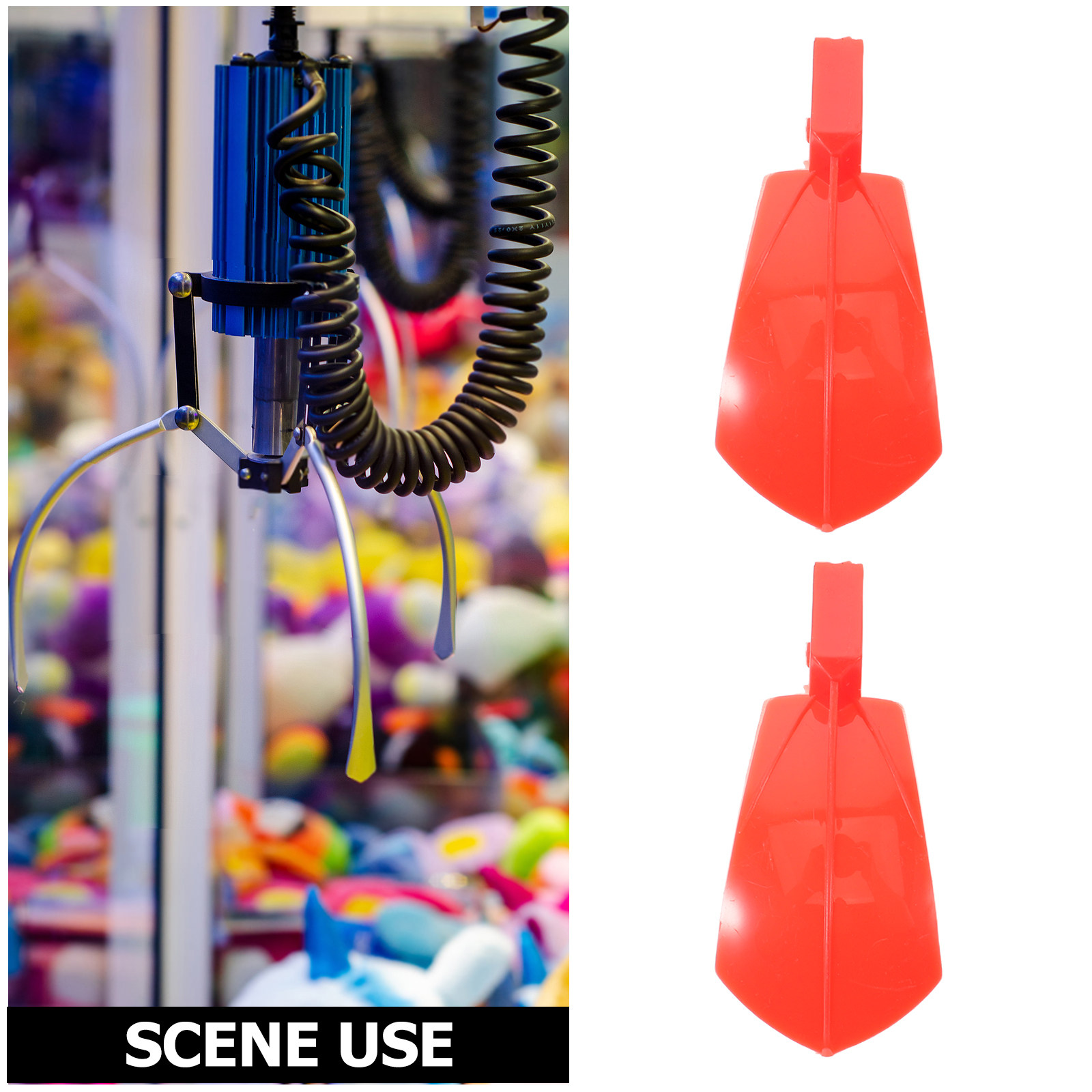 6Pcs Plastic Claw Machine Claw - Arcade Vending Machines ulasan dan harga