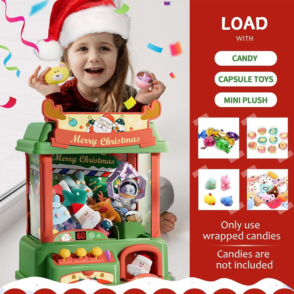 Christmas Claw Machine For Kid - Vending Game ulasan dan harga