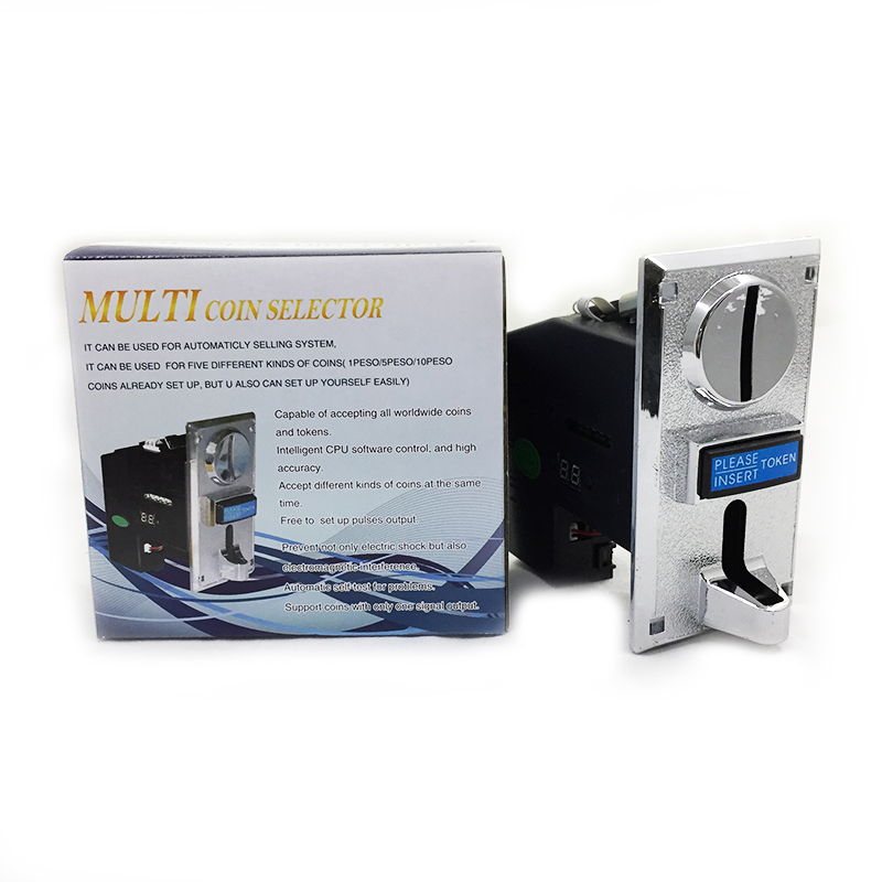 Multi Coin Acceptor Electronic - Arcade Game Vending Machine ulasan dan harga