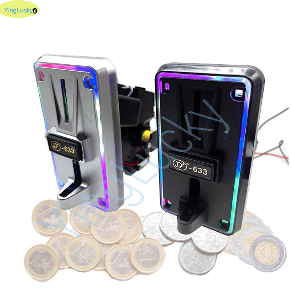 Colorful LED Multi Coin Accept - Arcade Vending Machines ulasan dan harga