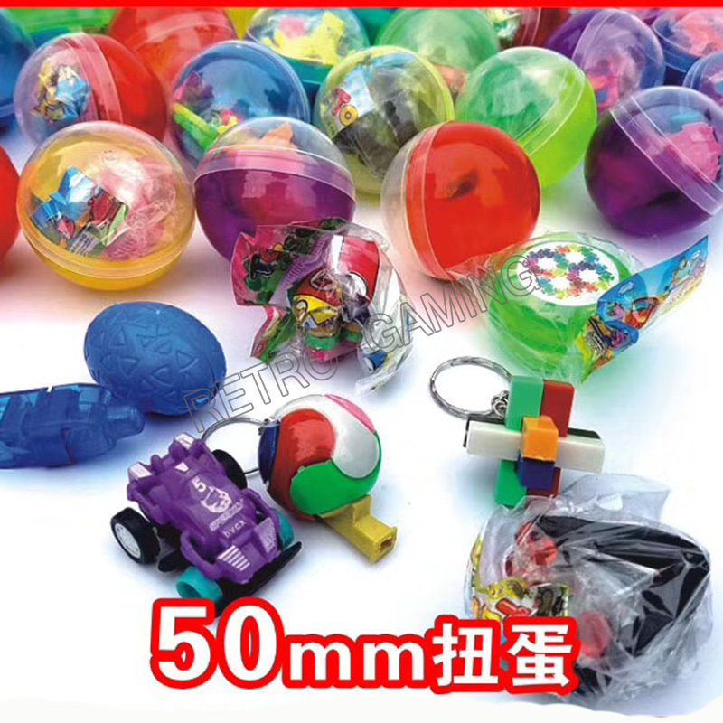 100pcs/bag 32mm / 45mm / 50mm  - Arcade Style Vending Machine ulasan dan harga