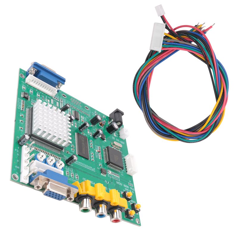 GBS8200 CGA/EGA/YUV/RGB To VGA - Usb Game Board Jamma ulasan dan harga