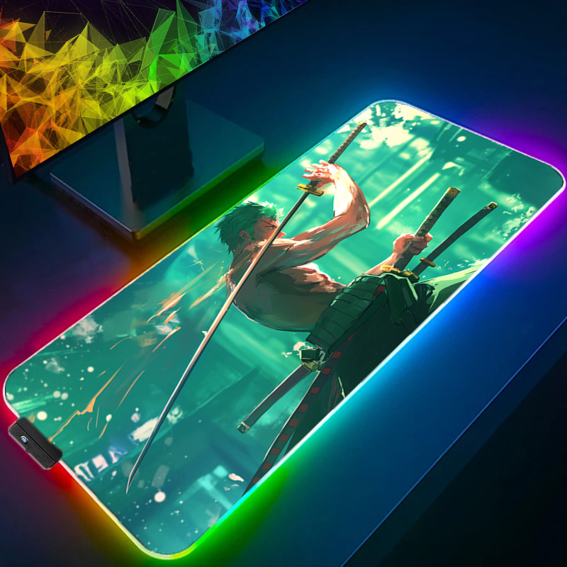 ONE PIECE Zoro Mouse Pad RGB G - Arcade No ulasan dan harga