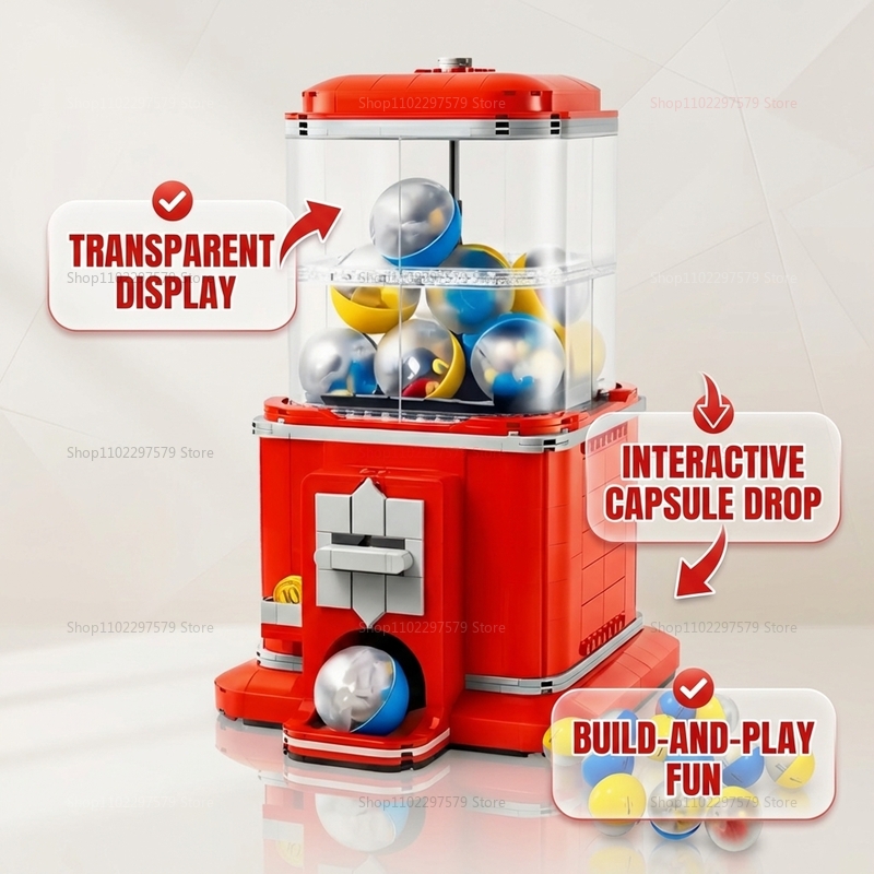 1343 PCS Vending Machine Build - Vending Game ulasan dan harga