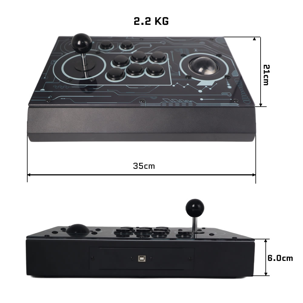 FightBox R10 Arcade Fighting S - Trackball Controller Arcade ulasan dan harga