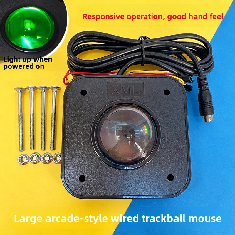 Arcade Game Accessories Trackb - Trackball Controller Arcade ulasan dan harga