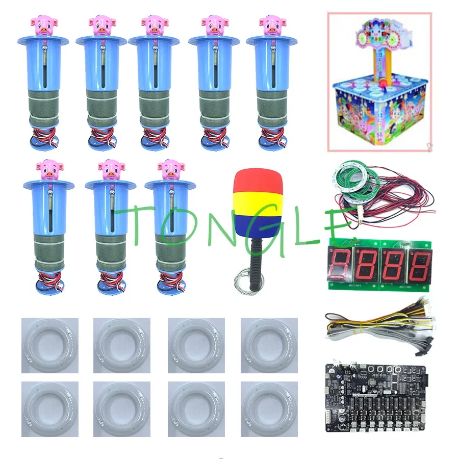 Motherboard with Wires and 8 H - Whack A Mole Arcade ulasan dan harga