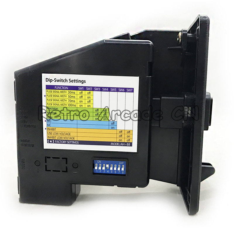CL LED Logo Multi Coin Accepto - Vending Game ulasan dan harga