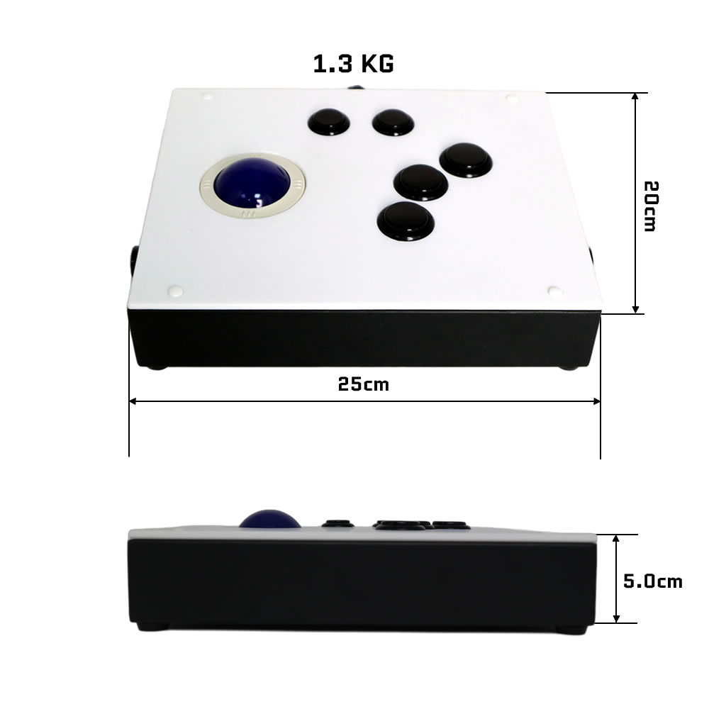 FightBox R6 USB Sanwa Button A - Trackball Controller Arcade ulasan dan harga